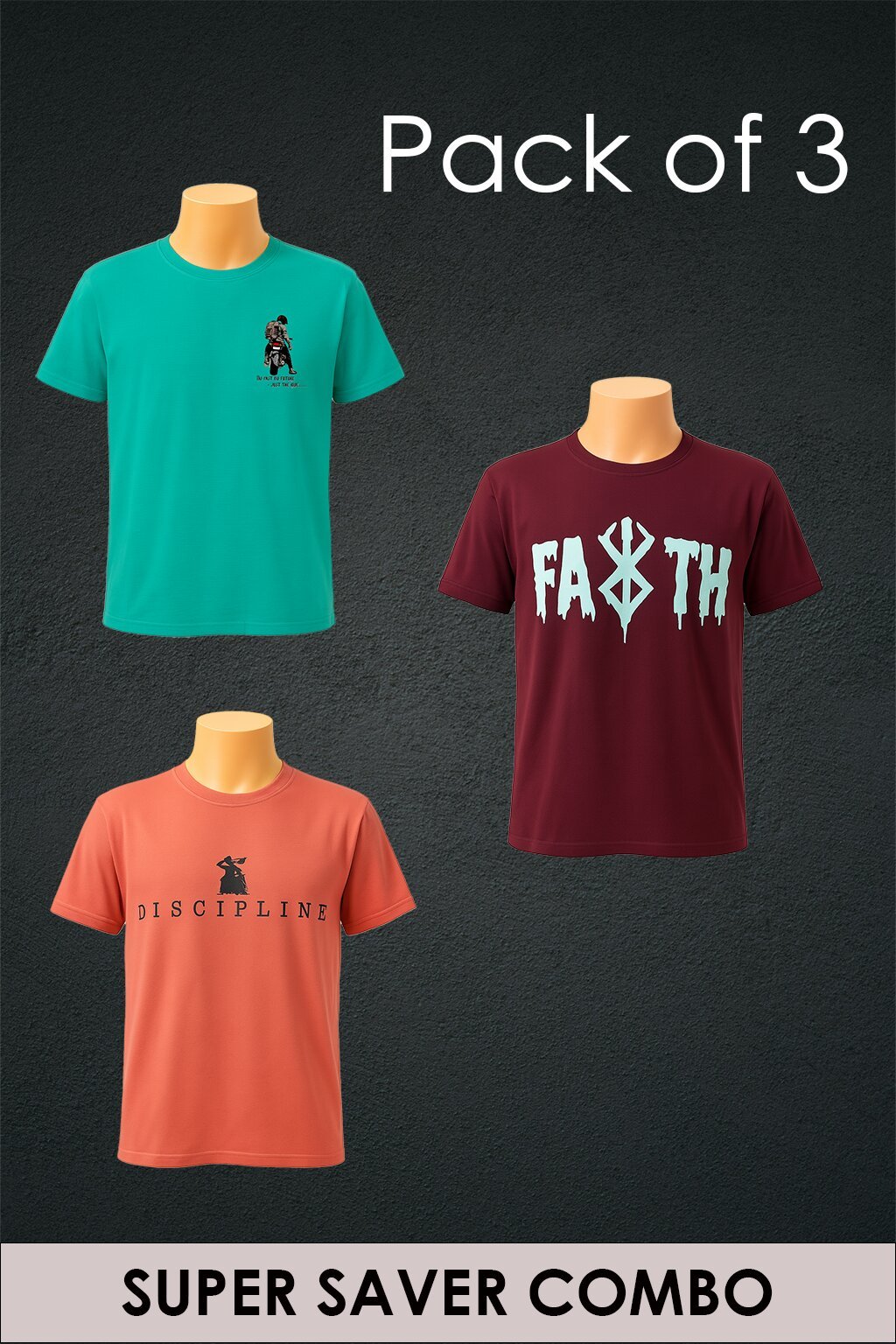 Printed T-Shirt Combo 1